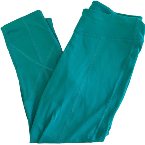Prana Pants - prAna Size Medium Prism Teal Athletic Capri Leggings